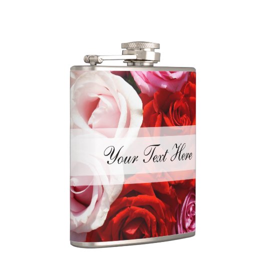 Aangepaste Rozen Heupfles (Rechts)