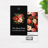 Aangepaste Rozen met Labels voor streepjescodetoer Visitekaartje (Bureau)