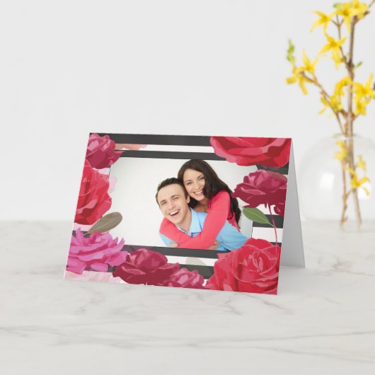 Aangepaste Rozen van het Jubileum van de Foto's, S Kaart (Gele Bloem)