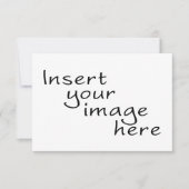 Aangepaste RSVP-kaart van 3,5 x 5,5 inch RSVP Kaartje (Voorkant)