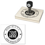 Aangepaste Rubber Stamp gemaakt in Land van herkom Rubberstempel (Gestempeld)