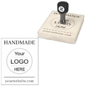 Aangepaste Rubber Stamp voor uw bedrijf Logo, Hand Rubberstempel (Gestempeld)