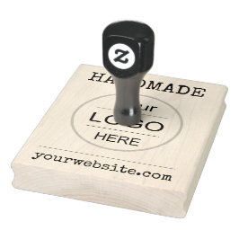 Aangepaste Rubber Stamp voor uw bedrijf Logo, Hand Rubberstempel