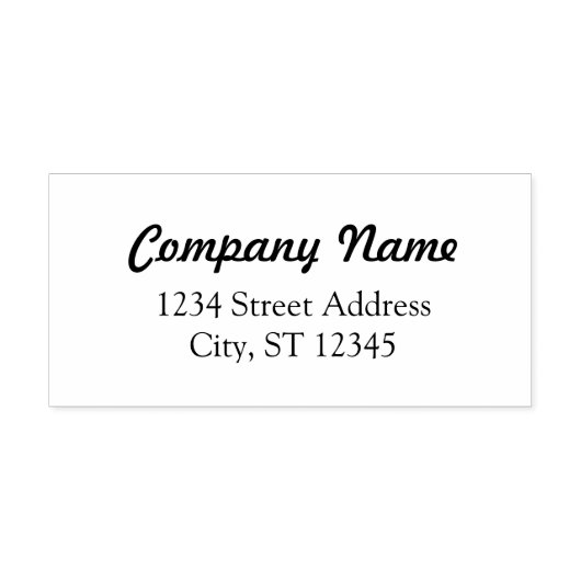 Aangepaste rubberen stempel (Design)