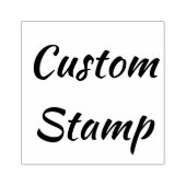 Aangepaste rubberen stempel, jouw tekst toevoegen, rubberstempel (Afrduk)