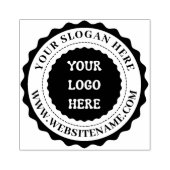 Aangepaste rubberen stempel met uw zakelijke Logo (Afrduk)