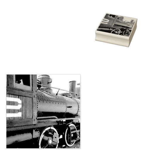 Aangepaste rubberen stempel van foto (Gestempeld)