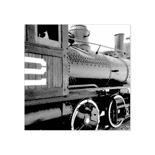 Aangepaste rubberen stempel van foto (Afrduk)