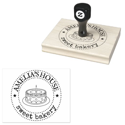 Aangepaste rubberen stempels met uw gepersonalisee (Gestempeld)