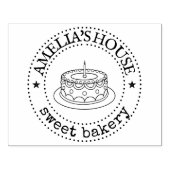 Aangepaste rubberen stempels met uw gepersonalisee (Afrduk)