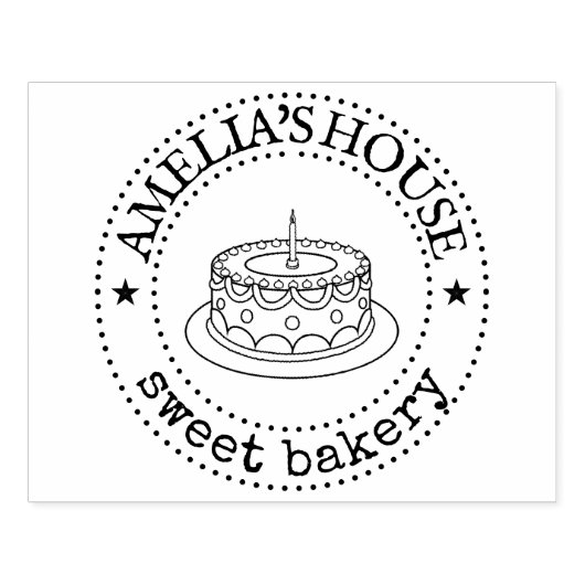 Aangepaste rubberen stempels met uw gepersonalisee (Afrduk)