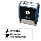 Aangepaste rubberen stempels, ontwerp uw eigen aan zelfinktende stempel (In situ)