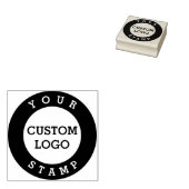 Aangepaste rubberstempel, logo-stempel, merkteken rubberstempel (Gestempeld)