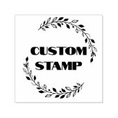 Aangepaste rubberstempel, logo-stempel, merkteken   zelfinktende stempel (Design)