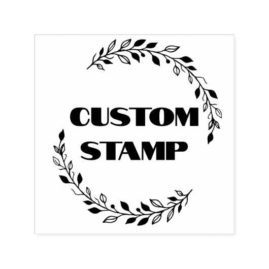 Aangepaste rubberstempel, logo-stempel, merkteken   zelfinktende stempel (Design)