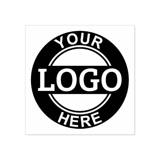 Aangepaste rubberstempel van uw bedrijf Logo (Afrduk)