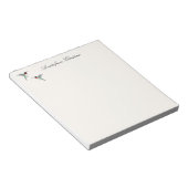 Aangepaste ruby-thromingbird notities notitieblok (Schuin)