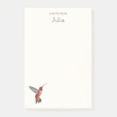 Aangepaste Rufous Hummingbird Notities Post-it® Notes (Voorkant)