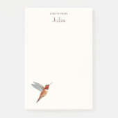 Aangepaste Rufous Hummingbird Notities Post-it® Notes (Voorkant)