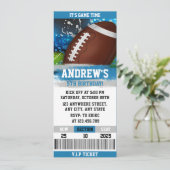 Aangepaste Rugby Boys verjaardagskaartje Kaart (Staand voorkant)