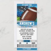 Aangepaste Rugby Boys verjaardagskaartje Kaart (Voorkant)