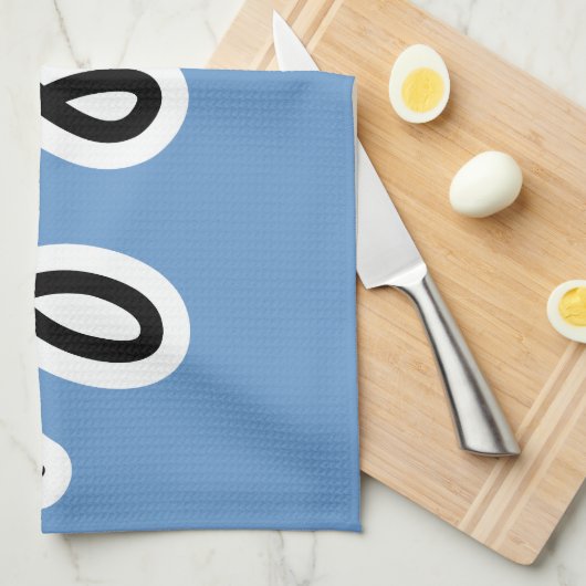 Aangepaste rugby theedoek (Quarter Fold)