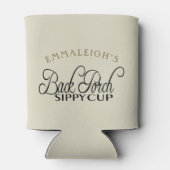 Aangepaste rugzak met Sippy Cup Blikjeskoeler (Achterkant)