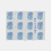 Aangepaste rugzak van Archangel Michael's onderste Fleece Deken (Voorkant (Horizontaal))