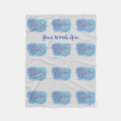 Aangepaste rugzak van Archangel Michael's onderste Fleece Deken (Voorkant)