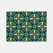 Aangepaste rugzak voor griekenland, klein fleece deken (Voorkant (Horizontaal))