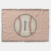 Aangepaste rugzak voor honkbal-honkbal deken (Voorkant)