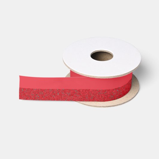 Aangepaste ruis-textured tomaat rode lint (Spoel)