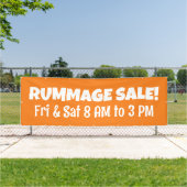 Aangepaste Rummage Sale-banner Spandoek (Insitu)