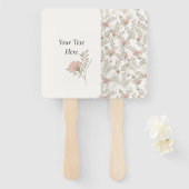 Aangepaste rust- en distributielevering handwaaier (Voorkant en achterkant)