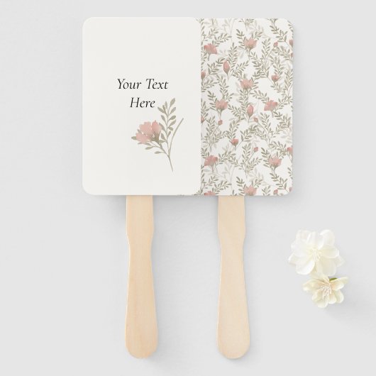 Aangepaste rust- en distributielevering handwaaier (Voorkant en achterkant)