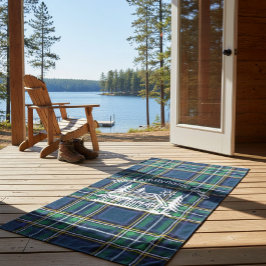 Aangepaste Rustieke Familie Cabin Strandlaken