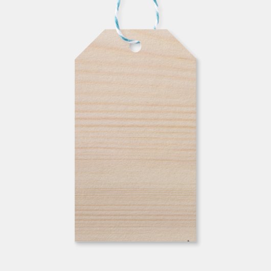 Aangepaste Rustieke Houten Dank Je van Koppel   Cadeaulabel (Achterkant)