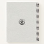 Aangepaste Rustieke Houten Twig Star Pentacle Wicc Notitieboek (Achterkant)