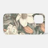 Aangepaste Rustieke Magnolia's Geschilderde Bloemi Case-Mate iPhone Case (Achterkant (horizontaal))