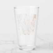 Aangepaste rustieke moderne Boheemse Wildbloemen N Glas (Achterkant)