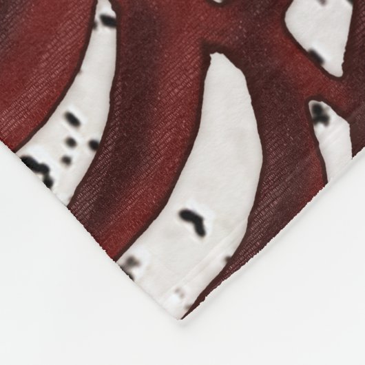 Aangepaste Rustische Baseball Blanket, JOUW TEKST Fleece Deken (Hoek)