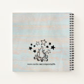 Aangepaste Rustische Camping Trailer Rv Lifestyle Notitieboek (Achterkant)