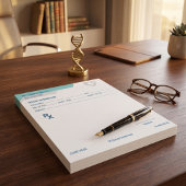 Aangepaste RX-pad voor artsen Bewerkbaar recept Notitieblok