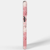 Aangepaste Sakura bloem patroon roze Case-Mate iPhone Case (Achterkant / Rechts)