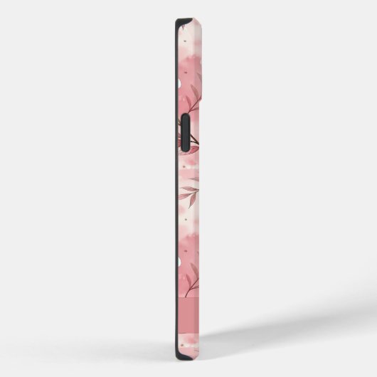 Aangepaste Sakura bloem patroon roze Case-Mate iPhone Case (Achterkant / Rechts)