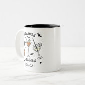 Aangepaste Salem Witch Cocktail Club Mok voor Vrou (Voorkant links)