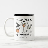 Aangepaste Salem Witch Cocktail Club Mok voor Vrou (Links)
