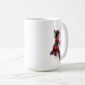 Aangepaste Sally O'Malley Spider-Man Superheld Fan Koffiemok (Voorkant rechts)