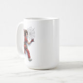 Aangepaste Sally O'Malley Spider-Man Superheld Fan Koffiemok (Voorkant links)