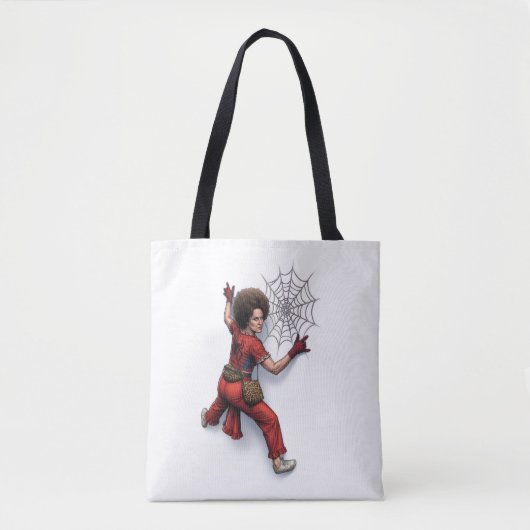Aangepaste Sally O'Malley Spider-Man Superheld Fan Tote Bag (Voorkant)